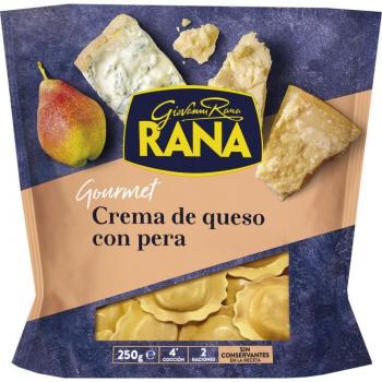 Pasta fresca rellena rana bolsa 250 grs girasoli crema de queso con pera