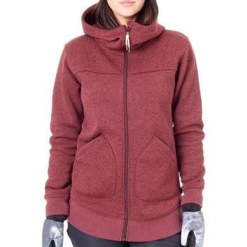 Burton Suéter con Capucha Y Cremallera Snow para Mujer Minxy Sherpa Lined Port R