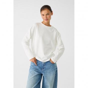 Stradivarius Ecru Oversized T-shirt M