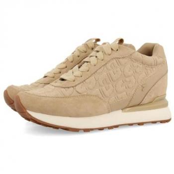 Gioseppo Zapatillas deportivas de mujer con material acolchado y cuña interna 73733-P Mentz Taupe (40)
