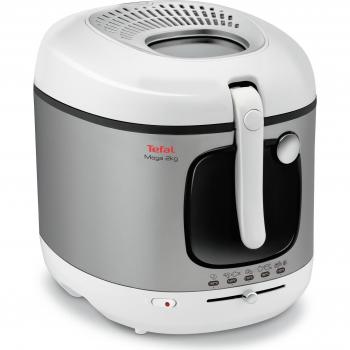 Freidora Tefal Mega XXL FR4800 - 3,3L, 2400W, Filtro Anti-Olores, Ventana Transparente