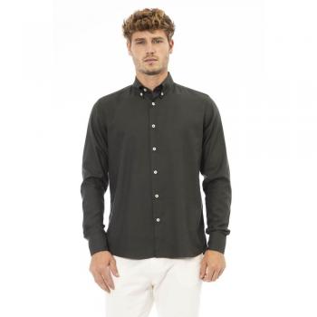 Baldinini Trend Green Cotton Shirt - M