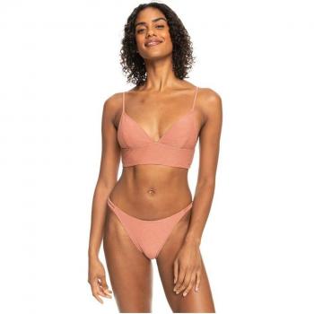 Roxy - Conjunto de bikini Coconut Crew para mujer con diseño deportivo