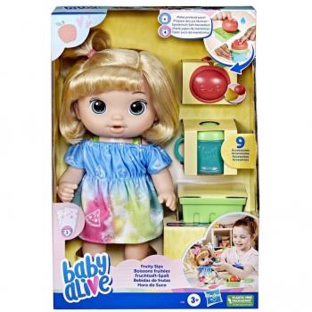 Baby Alive Fruity Sips Apple Doll with Blonde Hair F7356