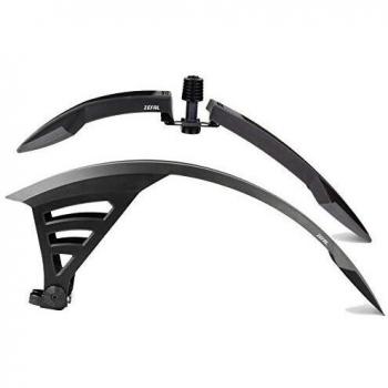 Zefal Deflector RS75/FM60 Set de Guardabarros, Unisex, Negro, 27.5 / 29