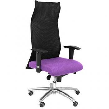 Sillón de Oficina Sahúco XL Bali Lila con Capacidad hasta 160kg de Piqueras y Crespo