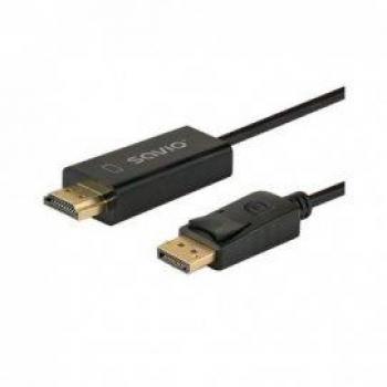 Cable DisplayPort a HDMI 1.5m Savio CL-183