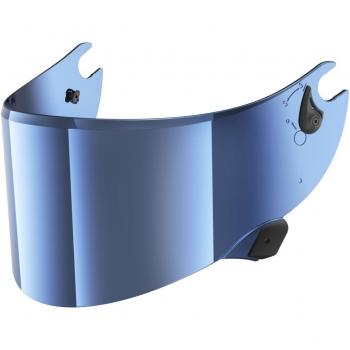 Visera Racing Espejo Azul Shark VZ100 para Casco Race-R / Speed-R Talla Única