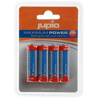 Baterías recargables Jupio AA 2700 mAh NiMH 4 unidades