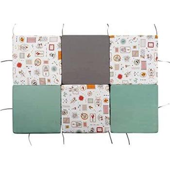 Tineo Estera de juegos plegable maxi Indian 5 en 1