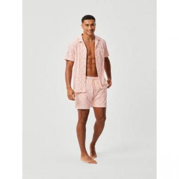 Björn Borg Borg Toweling Pool Shorts Pink, XXL