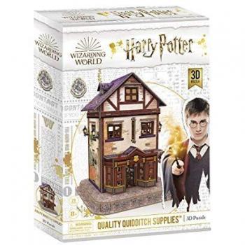 World Brands Tienda de Articulos de calidad de Quidditch de Harry Potter, Cubic Fun, puzle, rompecabezas, maquetas para montar, puzzles 3D, kit de construcción, multicolor DS1008H