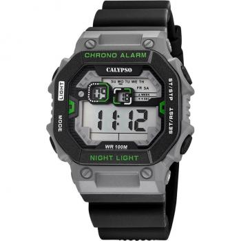 Reloj Calypso K5840/3 X-trem de hombre con correa de caucho negro