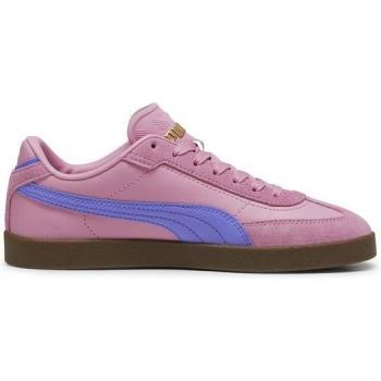 Puma - Zapatillas casual de mujer Puma Club II Era, deportivas en color rosa con detalles morados, sneaker con cierre de cordones, estilo skater, ligeras y cómodas, modelo 397447-09