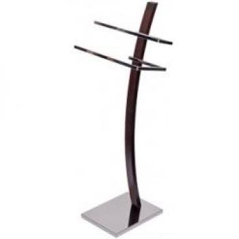 BATHSTAGE Toallero de pie, Plateado