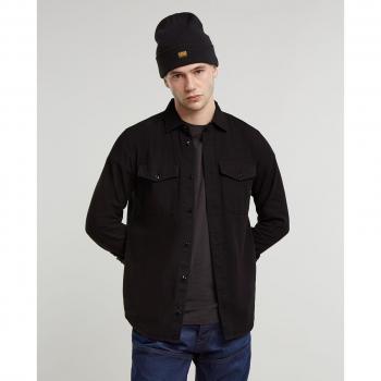 Camisa Marine Slim negro G-Star Raw para hombre de estilo moderno y elegante