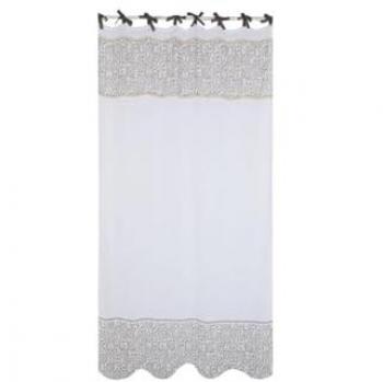 Cortinas Home ESPRIT Blanco y Marrón 140 x 260 cm