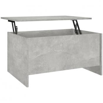 Concrete Grey Coffee Table 31.5x21.9x16.3 Engineered Wood