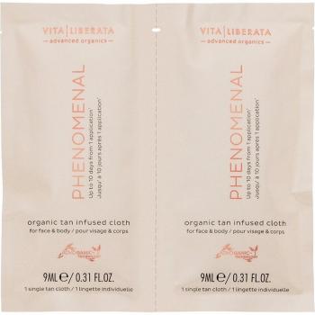 Toallitas Autobronceadoras Infundidas pHenomenal Vita Liberata - 8 uds