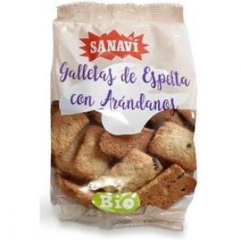 Sanavi Galletas de Espelta y Arándanos 200g