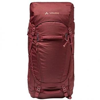 Mochila de montaña Vaude Astrum Evo 55+10 para mujer color granate