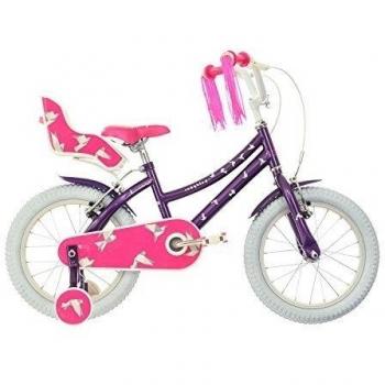 Raleigh Girl Songbird Bike, Purple, 16-Inch by Raleigh