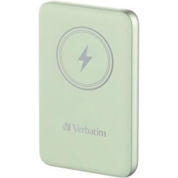 Powerbank Inalámbrica Magnética Verbatim Charge 'n' Go 10000 mAh Verde