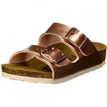 Sandalias Birkenstock Arizona para Niña - Modelo BF, Color Oro, Talla 32