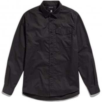 G-Star Rine Long Sleeve Shirt - Regular Fit, Dark Black