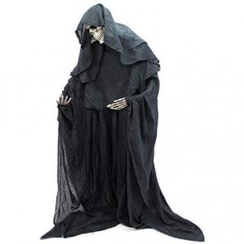 Europalms 61609 – Número Halloween Esqueleto moulable Negro