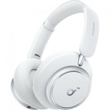 Auriculares Inalámbricos y alámbricos Soundcore Space Q45 Blanco con Micrófono