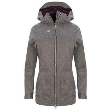 Izas Genova Parka Impermeable, Mujer, Gris, L