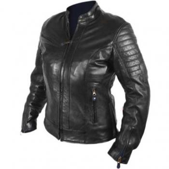 Overlap Chaqueta de Moto Stela, Negro, XL