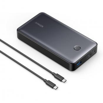 Anker 537 Power Bank - 24,000mAh Portable Charger with 65W Output (PowerCore for Laptop) Black