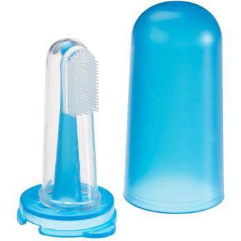 Cepillo de dientes para dedo con soporte de almacenamiento Reer 7900