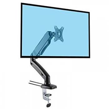 Soporte de Mesa Ajustable para Monitor 13-27 con Puertos USB y Audio - KIMEX 015-2201