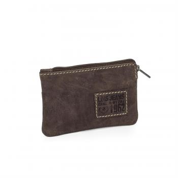 LOIS - Monedero de piel para caballero Georgia, Color Marron