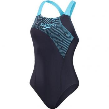 Bañador Speedo Medley Logo One Piece azul marino mujer 46