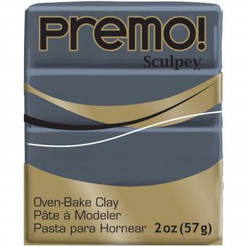 Polyform Sculpting Clay Premo, Slate, 2oz