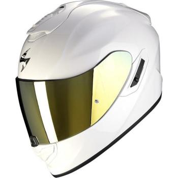 Scorpion Exo-1400 Evo II Air Solid Casco Integral Blanco (L)