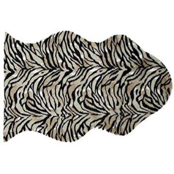 Alfombra DKD Home Decor Colonial Selva Negro Marrón Blanco 60 x 90 x 2 cm