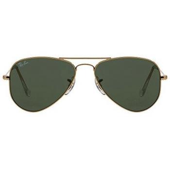 Ray-Ban Small Aviator RB3044 L0207 Gold Arista Crystal Green