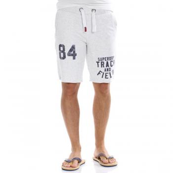 Superdry - Pantalón corto deportivo - para hombre gris gris