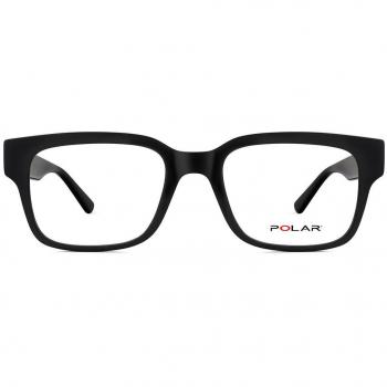 Polar 1966 77 Gafas Recetadas para Hombre Negras con Armazones Negros