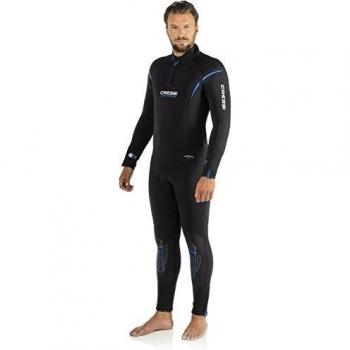 Cressi Lontra Plus All-In-One Man - Traje para hombre, color negro / azul, talla XL
