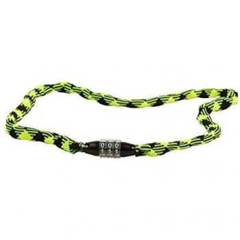 RFR junior con candado para bicicleta de cable amarillo/negro