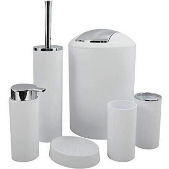 MSV Conjunto Accesorios 6 Unidades Blanco Hannah