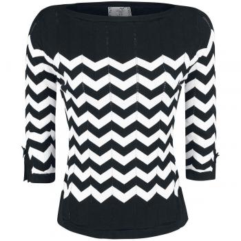 Dancing Days Vanilla Top Jersey Chica Negro-Blanco 3XL