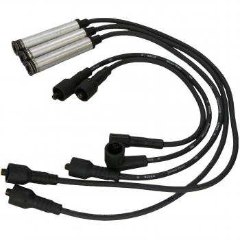 Juego de cables de encendido BOSCH 0 986 356 801 - Kit de 5 cables de encendido, alta calidad, compatible con múltiples modelos de vehículos, resistencia térmica y eléctrica optimizada, fácil instalación