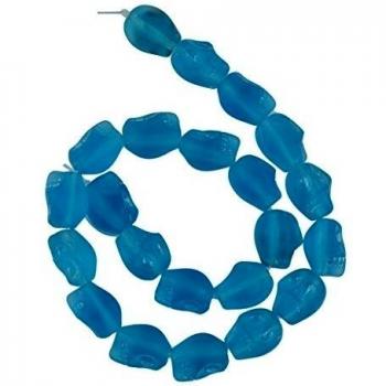 22pcs Halloween de Cráneo de Cristal de época de Cristal Separador DIY Perlas de Aqua
